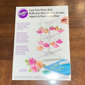 Gum paste flower rack
